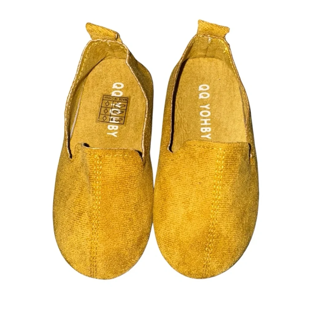 Toddler Mustard Flats